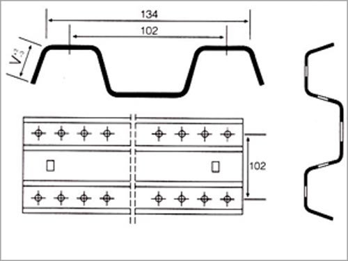M型剛檁條規(guī)格尺寸表